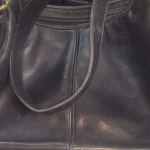 Coach Black Leather purse